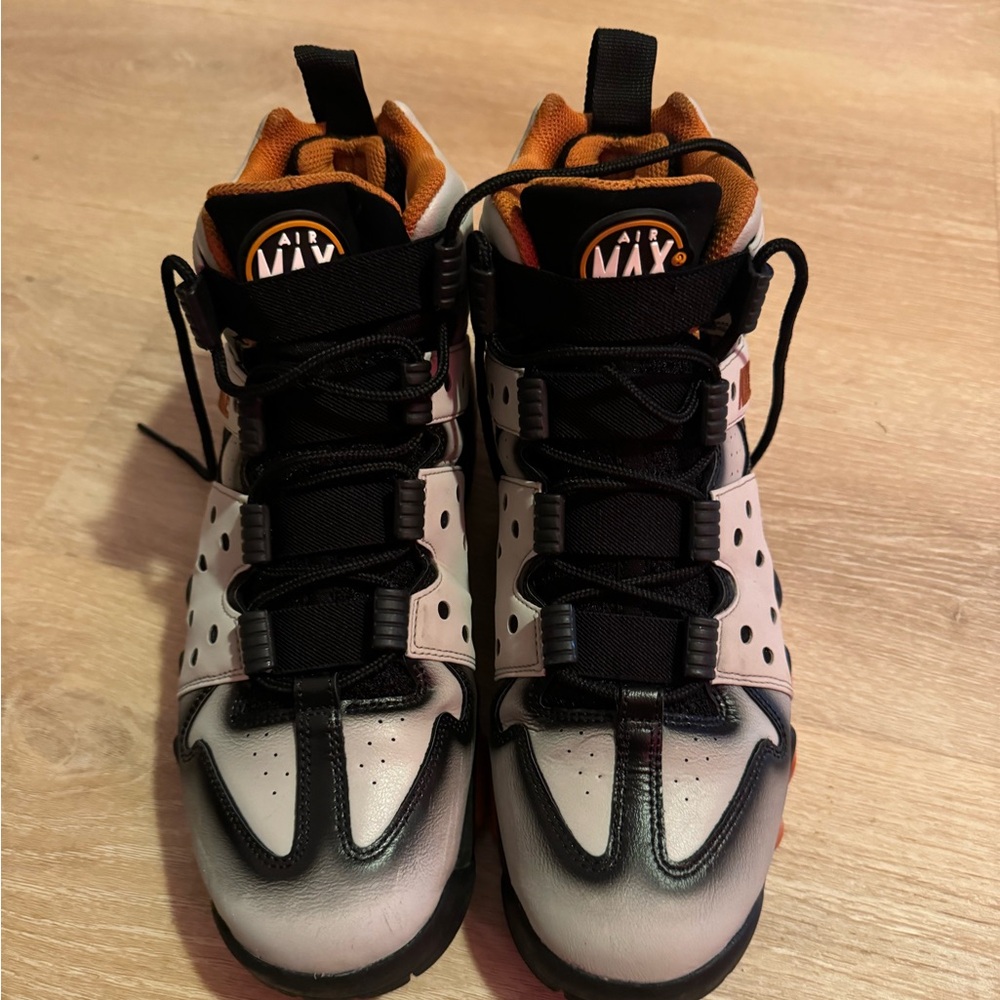 Charles Barkley CB4s orange and grey